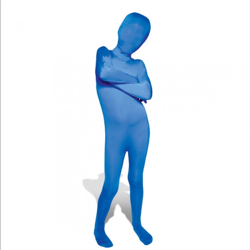 Kids blue morph costume!